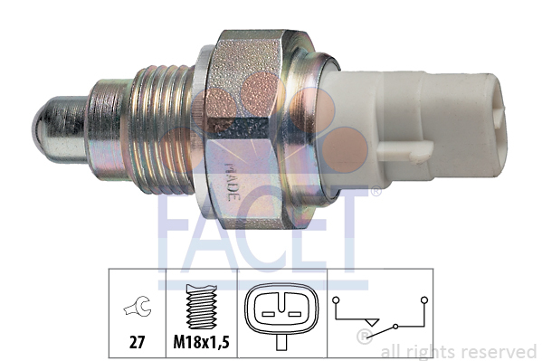 Spínač, světlo zpátečky FACET