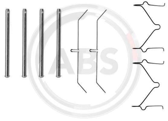 Sada příslušenství, obložení kotoučové brzdy A.B.S.