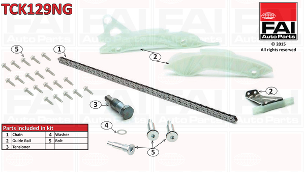 Sada rozvodového řetězu FAI AutoParts