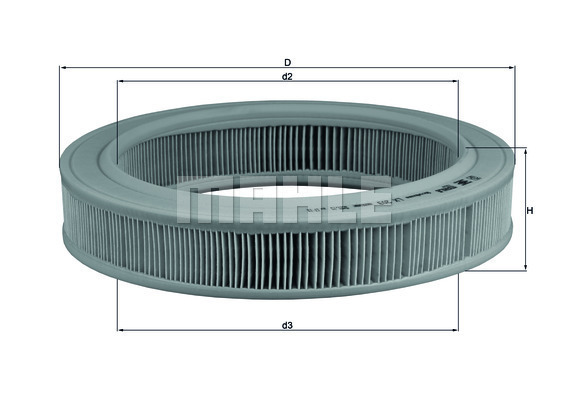 Vzduchový filtr MAHLE