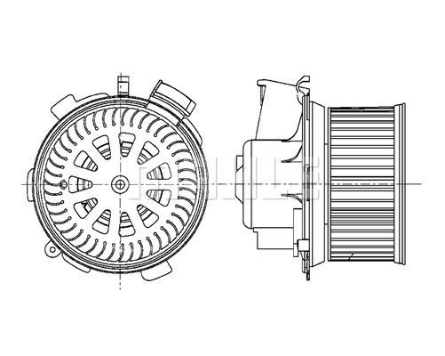 vnitřní ventilátor MAHLE