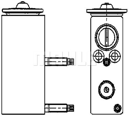 Expanzní ventil, klimatizace MAHLE