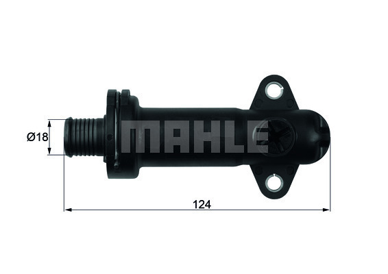 Termostat, chlazení-recirkulace spalin MAHLE