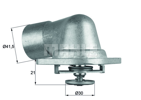 Termostat, chladivo MAHLE