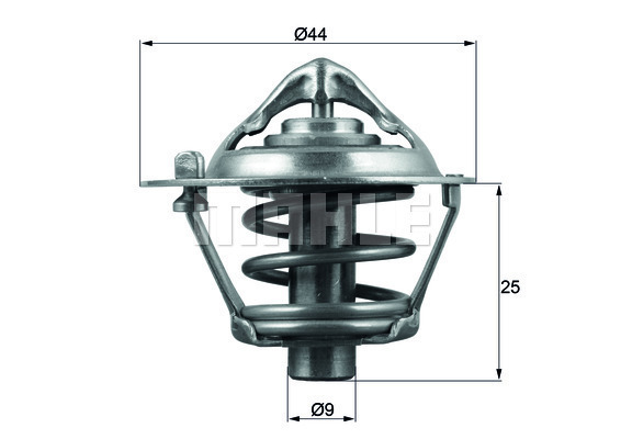 Termostat, chladivo MAHLE