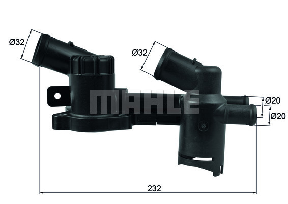 Termostat, chladivo MAHLE