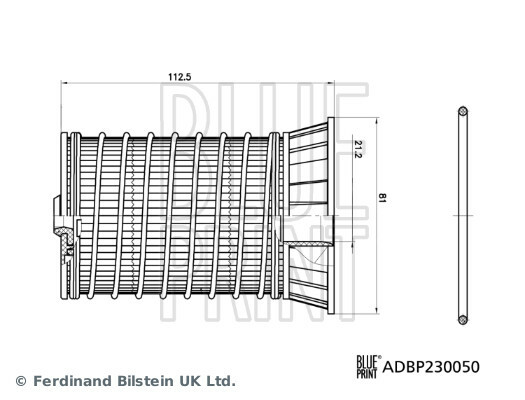 Palivový filtr BLUE PRINT