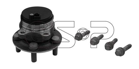Sada ložisek kol GSP