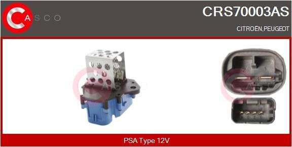 Předřadný odpor, elektromotor-ventilátor chladiče CASCO