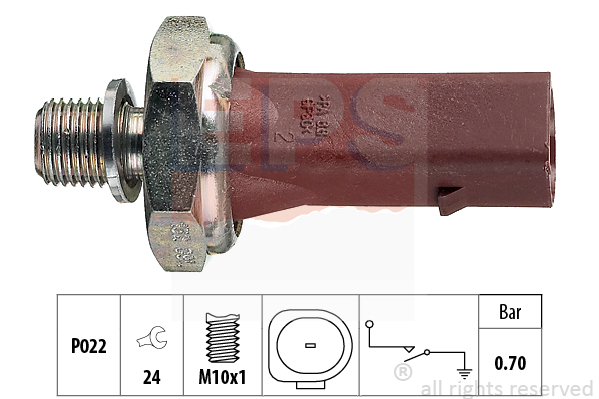 Olejový tlakový spínač EPS