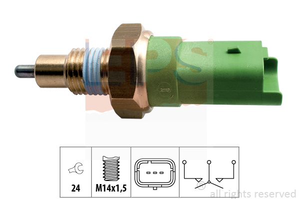 Spínač, světlo zpátečky EPS