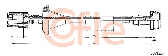 Hřídel tachometru COFLE