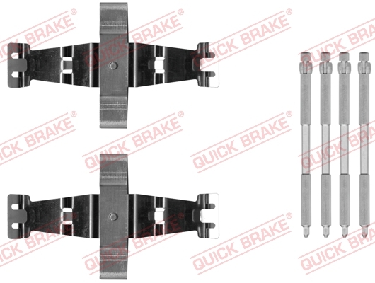 Sada příslušenství, obložení kotoučové brzdy QUICK BRAKE