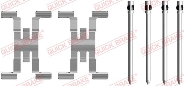 Sada příslušenství, obložení kotoučové brzdy QUICK BRAKE