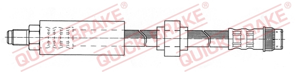 Brzdová hadice QUICK BRAKE