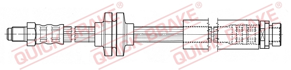 Brzdová hadice QUICK BRAKE