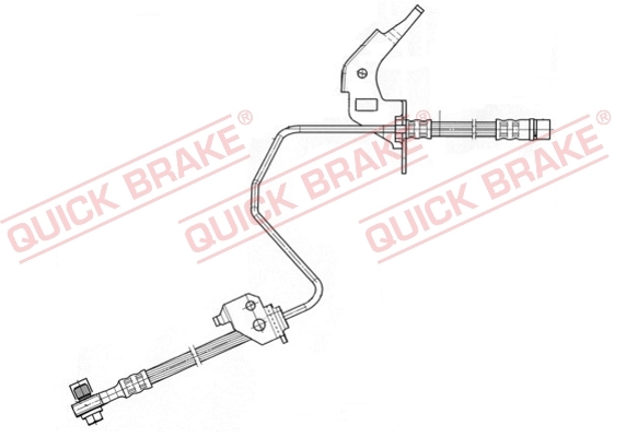 Brzdová hadice QUICK BRAKE