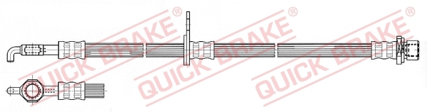 Brzdová hadice QUICK BRAKE